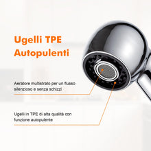 Carica l'immagine nel visualizzatore di Gallery, Ibergrif Soffione di Ricambio per Rubinetto Cucina, Ugello Estraibile G1/2