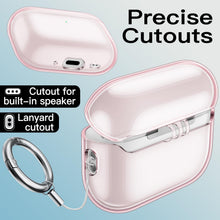 Carica l'immagine nel visualizzatore di Gallery, JETech Custodia Cover con Portachiavi per AirPods Pro 3, Rosa