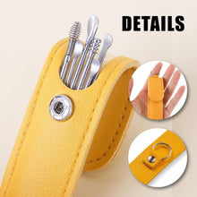 Carica l'immagine nel visualizzatore di Gallery, WeddHuis 14 Pezzi Pulisci Orecchie Kit di Rimozione del Cerume, Strumenti per Pulizia dell’Orecchio in Acciaio Inox, con