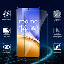 Carica l'immagine nel visualizzatore di Gallery, Datree 2 Pezzi per Realme P3/Realme 14 5G/Realme 14T 5G Pellicola Vetro Temperato, 9H Protezione Anti GraffioCover Amich