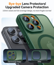 Carica l'immagine nel visualizzatore di Gallery, CANSHN Cover Magnetica per iPhone 14 Pro(6,1 Pollici), Compatibile con MagSafe, [Protezione Completa Della Fotocamera], 