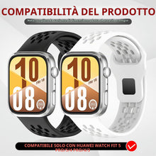 Carica l'immagine nel visualizzatore di Gallery, Diruite 2 Pezzi Cinturini per Huawei Watch Fit 5 Pro/5/4 Pro/4/3 Cinturino Silicone,Traspirante Impermeabile Cinturini S