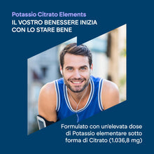 Carica l'immagine nel visualizzatore di Gallery, Potassio - Citrato di Potassio - 2880mg - 180 Compresse - Muscolo