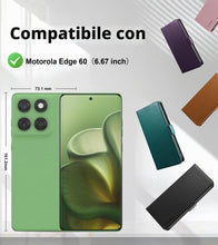 Carica l'immagine nel visualizzatore di Gallery, Cover Libro per Motorola Moto Edge 60,Verde