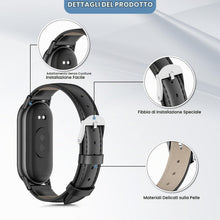 Carica l'immagine nel visualizzatore di Gallery, Cinturino Compatibile con Xiaomi Mi Band 11/10/9/8 Cinturini in Pelle