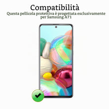 Carica l'immagine nel visualizzatore di Gallery, Vetro Temperato per Samsung Galaxy A71 / A71 5G [3 Pezzi] Vetrino Protettivo Pellicola Protezione Schermo