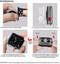 Carica l'immagine nel visualizzatore di Gallery, iVoler 3 Pezzi Cover per Apple Watch 45mm / 44mm SE (2025/2022 / 2020) Series 9 8 7 6 5 4 (Senza Pellicola Protettiva), 