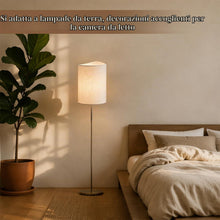 Carica l'immagine nel visualizzatore di Gallery, Paralume in Tessuto,Paralume Lampada da Tavolo in Lino da Terra Design Semicircolare,Paralumes Abat Jour Rimovibile eVer