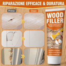 Carica l'immagine nel visualizzatore di Gallery, Stucco per Legno Bianco, Verniciabile e Levigabile Stucco per Legno Riempitivo per Crepe, Buchi e Danni, Basso Odore e R