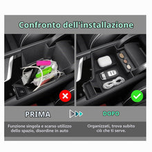 Carica l'immagine nel visualizzatore di Gallery, GAFAT Compatibile con Volvo XC60 XC90 V60 S60 V90 S90 2017-2026 Scatola Portaoggetti Console Centrale, Accessori XC60 Or