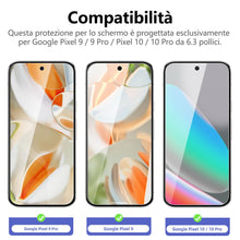 Carica l'immagine nel visualizzatore di Gallery, NEW'C Pellicola Vetro per Google Pixel 10/10 Pro/9/9 Pro, Vetro Temperato