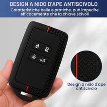 Carica l'immagine nel visualizzatore di Gallery, 2PCS Cover Chiave Clio, Compatibile con Clio, Megane, Koleos, Kangoo, Twingo, Talisman, Captur, Spazio, Dacia Duster - C