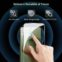 Carica l'immagine nel visualizzatore di Gallery, Pellicola protettiva in vetro temperato Motorola Moto G56 5G, 2 pezzi di vetro temperato con posizionatore+2 pezzi di pe
