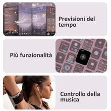 Carica l'immagine nel visualizzatore di Gallery, Blackview Smartwatch Uomo Donna, Effettua e Rispondi alle Chiamate,1,85'' Orologio Intelligente Fitness,Cardiofrequenzim