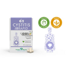 Carica l'immagine nel visualizzatore di Gallery, Prodeco Pharma GSE CYSTITIS Rapid 30 Compresse - Integratore Alimentare