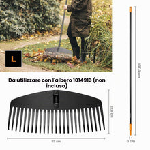 Carica l'immagine nel visualizzatore di Gallery, FISKARS GG135014 Solid Scopa per Foglie, L