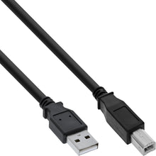 Carica l'immagine nel visualizzatore di Gallery, InLine 20968 Cavo USB 2.0, Type a Maschio a Type B Maschio, 0.5M Nero