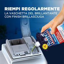 Carica l'immagine nel visualizzatore di Gallery, Finish Brillantante Lavastoviglie, Additivo Lavastoviglie, Lemon, 500 ml (Confezione da 2 Brillasciuga). Rimborso di 2€,
