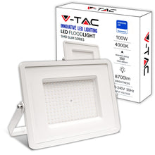Carica l'immagine nel visualizzatore di Gallery, V-TAC Faro LED da Esterno Bianco 100W - [Chip Samsung - Alte Perfomance, Bassi Consumi] - 8700 Lumen - IP65 - Proiettore