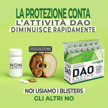 Carica l'immagine nel visualizzatore di Gallery, NaturDAO® MAX Enzima DAO 350.000 HDU per compressa - per la dieta a basso contenuto di istamina - 120 compresse a rilasc