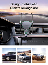 Carica l'immagine nel visualizzatore di Gallery, UGREEN Supporto Telefono Auto gravità Aggiorna Gancio per Bocchetta Aria