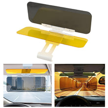 Carica l'immagine nel visualizzatore di Gallery, Estensione parasole per auto, 2 in 1, per giorno e notte, visiera parasole regolabile, antiriflesso e raggi UV, protezio
