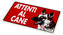 Carica l'immagine nel visualizzatore di Gallery, CART.20X30 ATTENTI AL CANE
