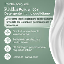 Carica l'immagine nel visualizzatore di Gallery, Saugella Poligyn Detergente Intimo Ad Azione Emolliente E Lenitiva Contro Fastidi E Pruriti Intimi - 500 Ml