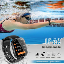 Carica l'immagine nel visualizzatore di Gallery, Smartwatch Uomo Donna, 1.85" Orologio Smart Watch con Chiamate