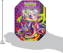 Carica l'immagine nel visualizzatore di Gallery, Pokémon: scatola da collezione Mega Chiarodiluna - Mega Gengar-Ex del GCC Pokémon (4 buste di espansione e 1 carta promo