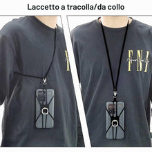 Carica l'immagine nel visualizzatore di Gallery, Kinizuxi 2 Pack Crossbody Phone Lanyard with Adjustable Neck Strap and Mobile Phone Ring Grip, Universal Smartphone Stra