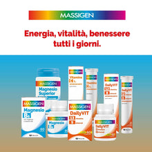 Carica l'immagine nel visualizzatore di Gallery, MASSIGEN Integratore Alimentare Magnesio, Aroma Limone, 20 Buste