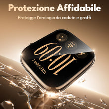 Carica l'immagine nel visualizzatore di Gallery, 2 Pezzi Cover con Vetro Temperato per Apple Watch Series 12 46mm