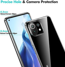 Carica l'immagine nel visualizzatore di Gallery, Captor Cover Trasparente per Xiaomi Mi 11 Lite/Mi 11 Lite NE 5G, Custodia TPU in Silicone Flessibile Morbida e Sottile, 