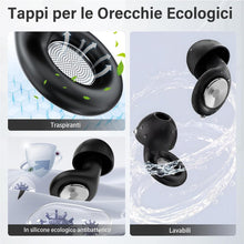 Carica l'immagine nel visualizzatore di Gallery, Tappi Orecchie Dormire, 2026 Nuovo 45dB Antirumoreper Tappi Orecchie Riutilizzabili, per Meditazione/Viaggi/Lavoro/Studi