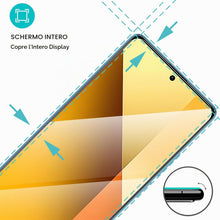 Carica l'immagine nel visualizzatore di Gallery, Vauki 3 Pezzi Vetro Temperato per Xiaomi Redmi Note 13 5G/4G 6,67" Pellicola Prottetiva Anti Graffio, Durezza 9H,Ultra R