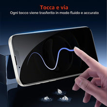 Carica l'immagine nel visualizzatore di Gallery, Privacy Pellicola per iPhone 16e Vetro Temperato Anti Spy Durezza 9H Vetrino Protettiva Anti-Graffio Senza Bolle Ultra R