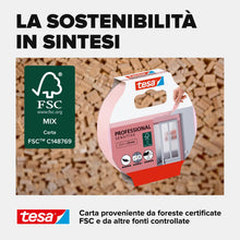 Carica l'immagine nel visualizzatore di Gallery, tesa Nastro da Imbianchino per Esterni - Blu - 25m x 38mm