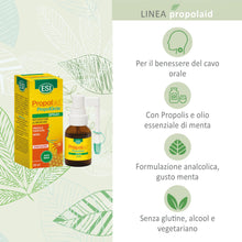 Carica l'immagine nel visualizzatore di Gallery, ESI - Propolaid Spray Gola alla Menta, Integratore Alimentare con Propolis, Favorisce il Benessere del Cavo Orale e dell