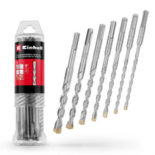 Carica l'immagine nel visualizzatore di Gallery, Einhell 7 pezzi set di punte SDS Plus, 160 mm, Ø 6–14 mm