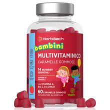 Carica l'immagine nel visualizzatore di Gallery, Multivitaminico Bambini Gommose - 60 Gummies