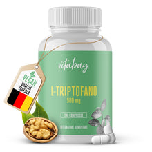 Carica l'immagine nel visualizzatore di Gallery, Vitabay - amminoacidi essenziali di L triptofano 500 mg 240 compresse
