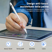 Carica l'immagine nel visualizzatore di Gallery, Penna iPd Compatibile con Apple iPd 2018-2024, Penna per iPd con Palm Rejection e Ricarica Wireless,iPd 6~10th、iPd Air 3