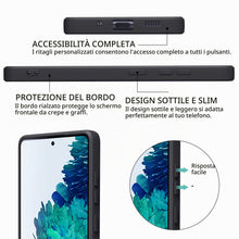 Carica l'immagine nel visualizzatore di Gallery, Tobfit Custodia per Samsung Galaxy S20 Fe/ S20 Fe 5G Cover, Custodia in Silicone Liquido Ultra Sottile con Fodera in Mor