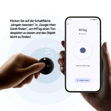 Carica l'immagine nel visualizzatore di Gallery, MiTag Smart Tracker Tag, Localizzatore Bluetooth Compatibile con Trova dispositivo (Solo Android), Trova Oggetti e Chiav