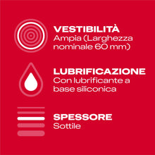 Carica l'immagine nel visualizzatore di Gallery, Durex SuperSottile XL, Preservativi Ultra Sottili e Extra-Large, 10 Profilattici