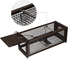 Carica l'immagine nel visualizzatore di Gallery, RatzFatz Gabbie Trappola, Trappola Topi● Vincitore 2021 ● Professionale, Giardino e Casa, Set trappola animali, Conigli 