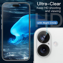 Carica l'immagine nel visualizzatore di Gallery, JETech Cover 5 in 1 per iPhone 16, Anti-Ingiallimento, Trasparente