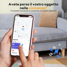 Carica l'immagine nel visualizzatore di Gallery, ATUVOS Air Tag Card Wallet Tracker Thin 1.6mm, Smart Tag compatibile con Apple Dov'è APP (solo iOS, Android non supporta