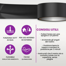 Carica l'immagine nel visualizzatore di Gallery, Nastro Impermeabile Estremamente Forte per Esterni e Interni - Nastro di Riparazione del Tetto - Nastro Adesivo Resisten
